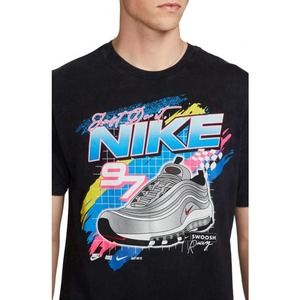 Nike Sportswear Air Max 97 Bullet Racing Tee 'Black' Men's Size L DR8000-010